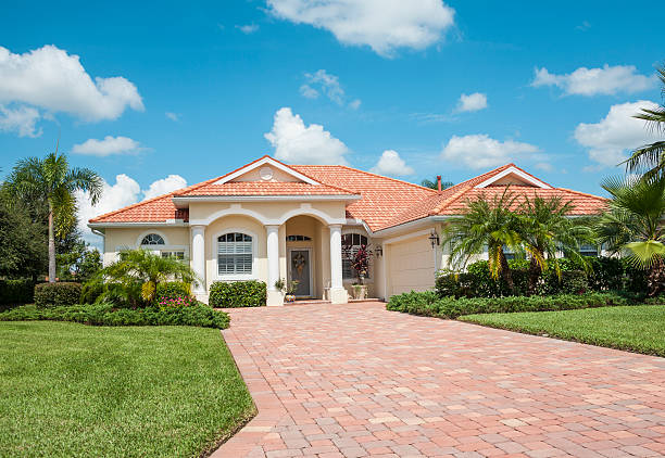 Permeable Paver Driveway in Ave Maria, FL